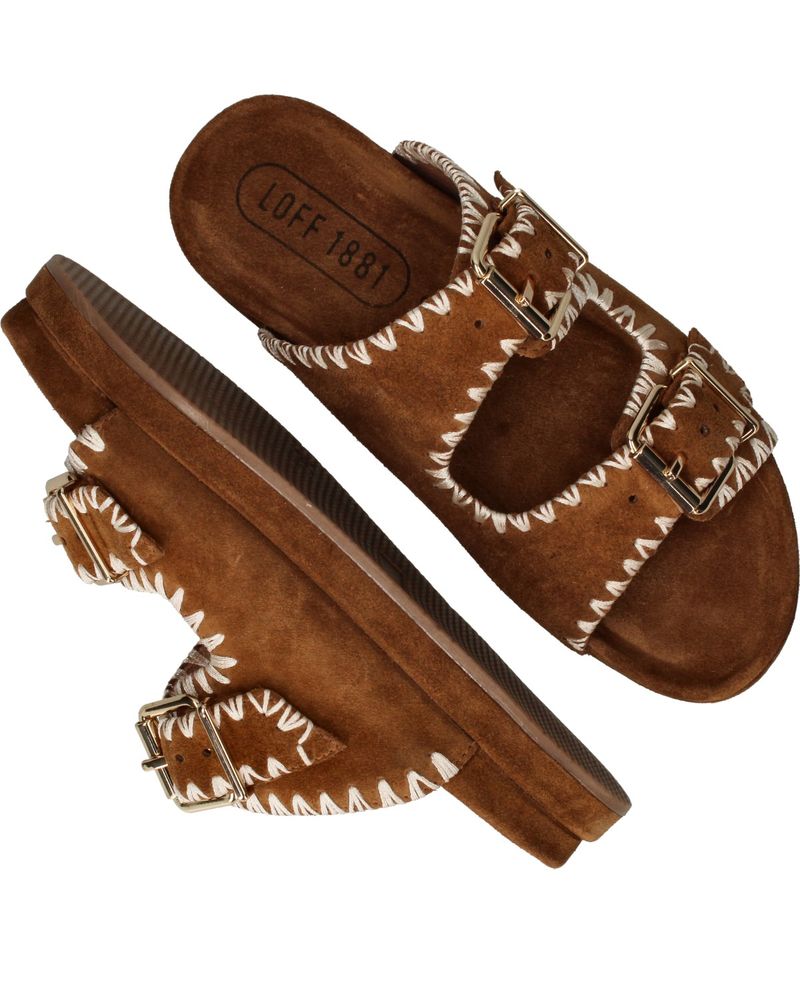 LOFF 1881 Slippers Cognac Dames