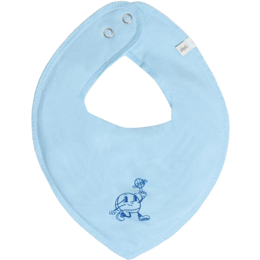 Køb Pippi Light Dusty Blue Bandana Savlesmæk Boy -Aop (3-Pack)