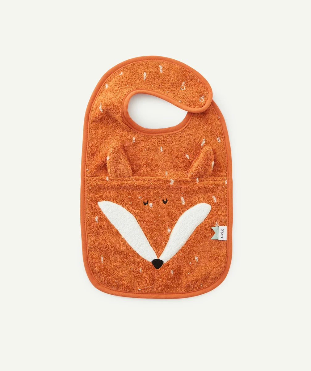 TRIXIEBAVOIR CAMEL RENARD EN COTON BIO BÉBÉ