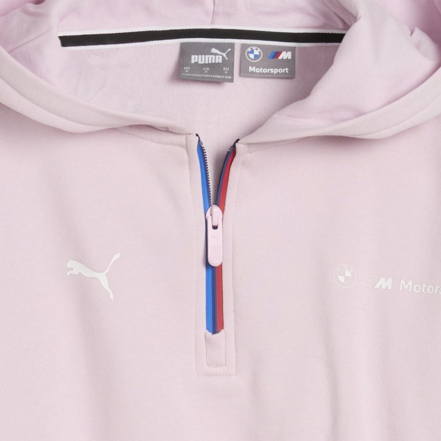 Puma BMW M Motorsport ESS  Hoodie mit Reißverschluss bis zum Hals