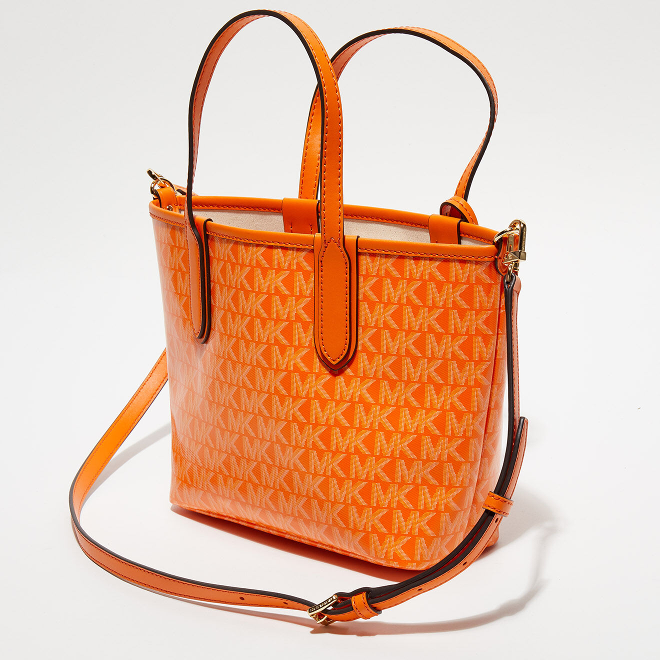 Michael Kors Cabas Eliza orange clair - 30x20x8.5 cm