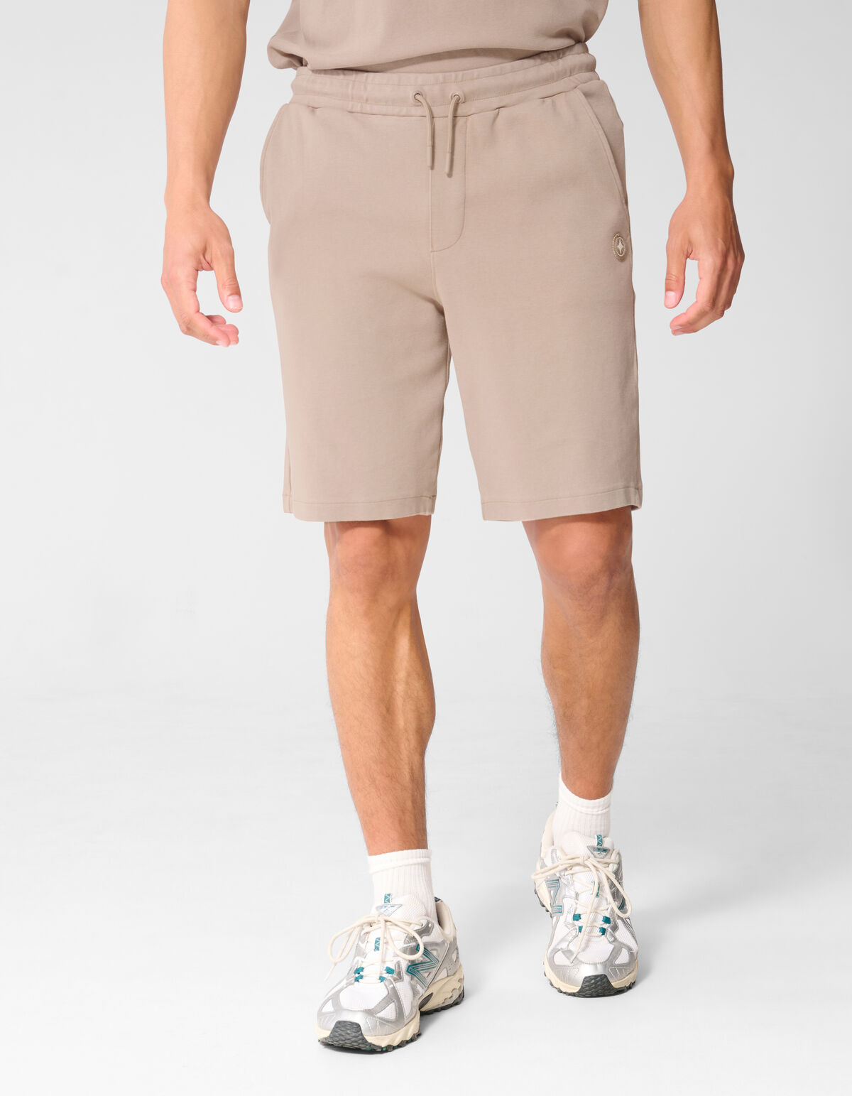 Washed Spark Short Taupe