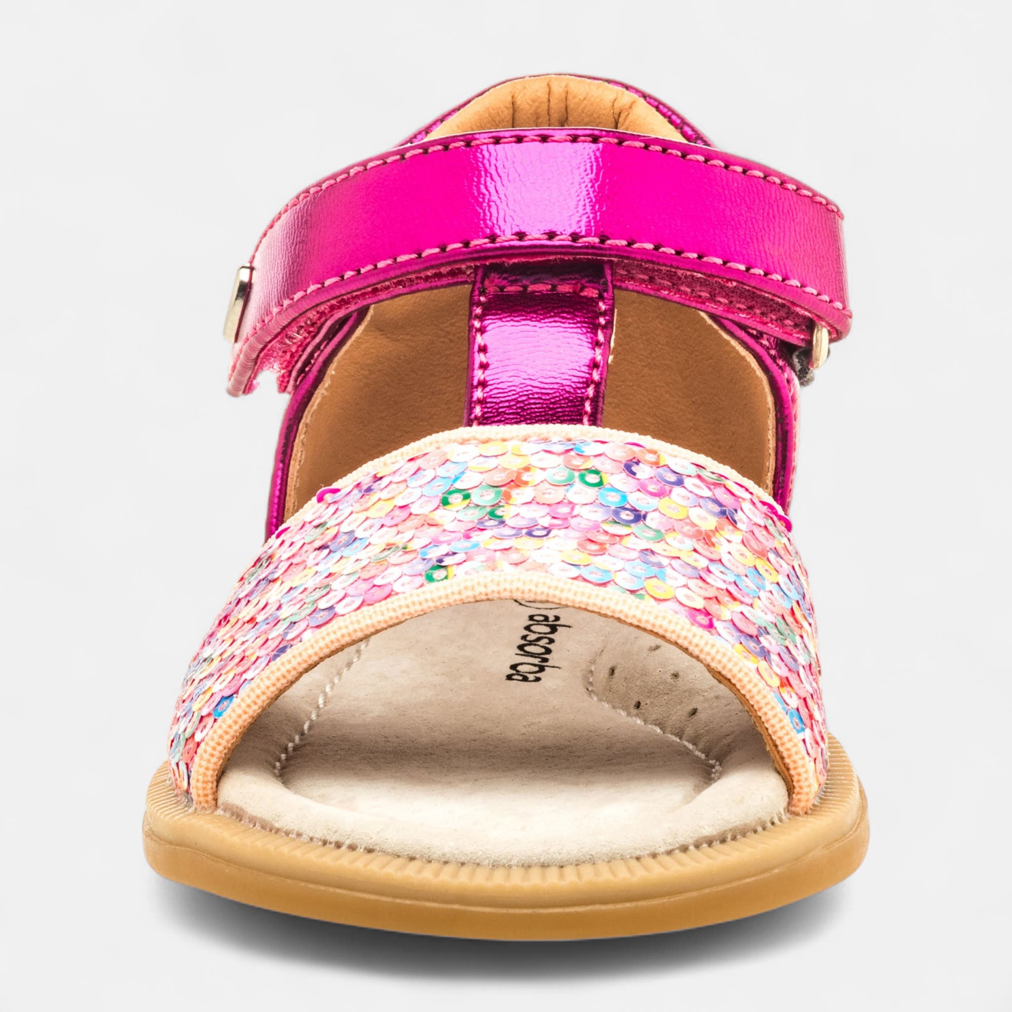 Baskets en toile Fille fuchsia