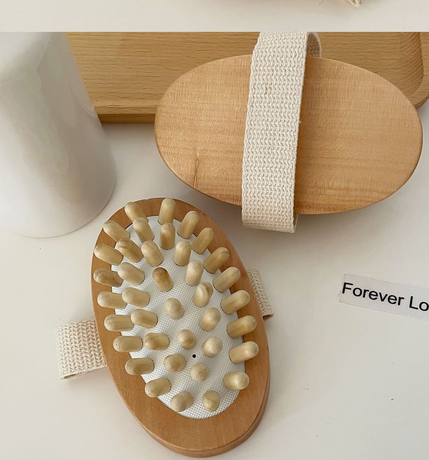 Intimo - Houten Hoofdhuid Massager