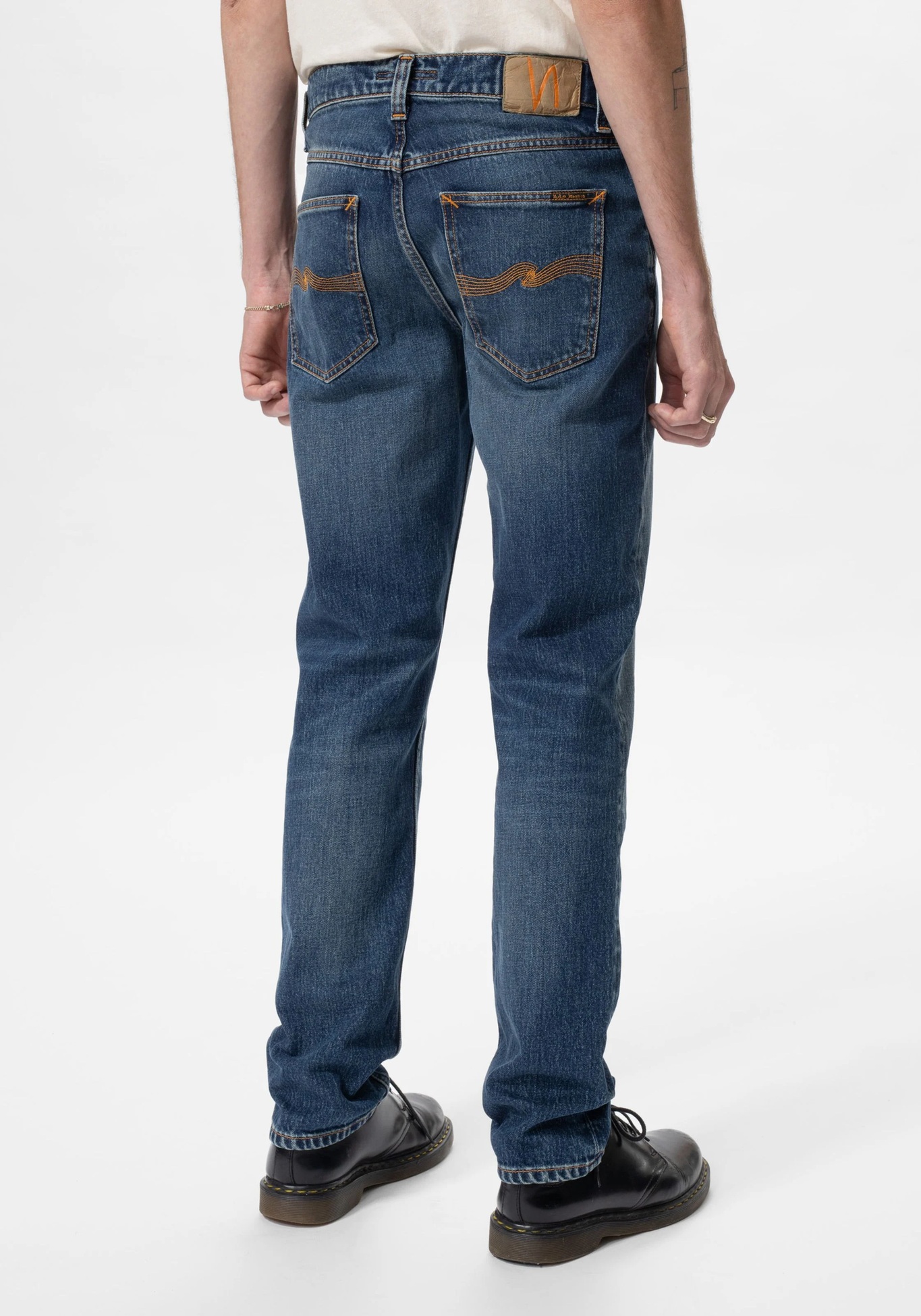 Nudie Jeans Jeans Solid Ollie Wild Blue