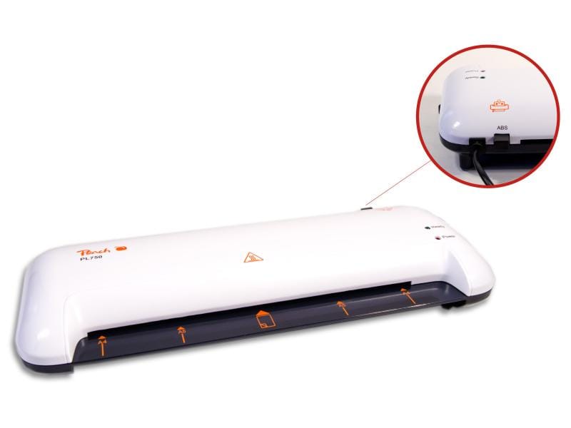 Peach Bürogeräte Laminiergerät PL750 A4 125 µm Energieeffizientes Heisslaminiergerät