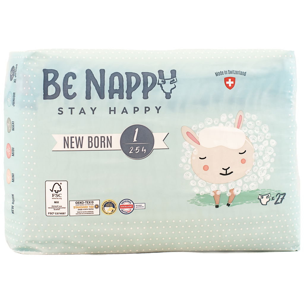 BE NAPPYBE NAPPY   Windel Newborn 1 Einzelpack
