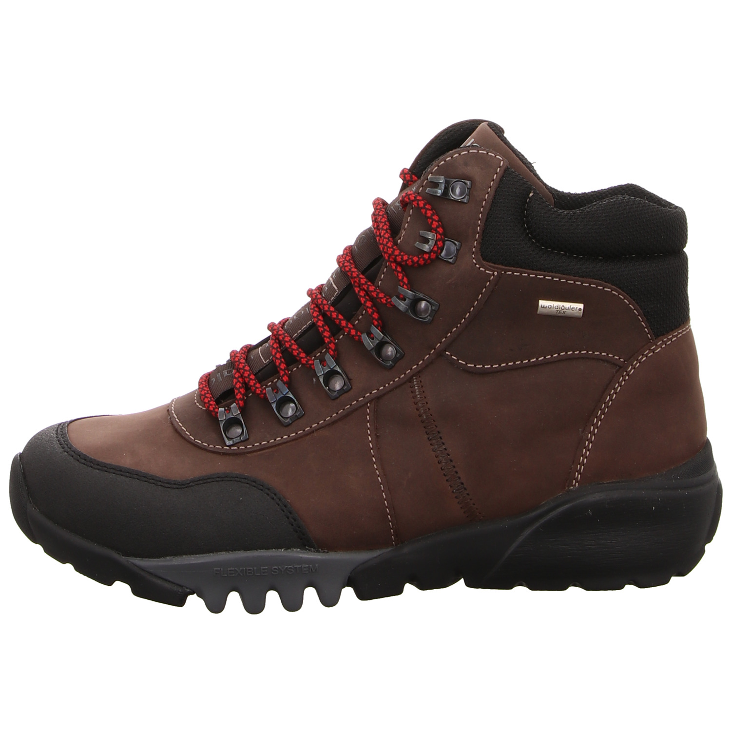 Waldläufer Knöchelschnürschuh braun