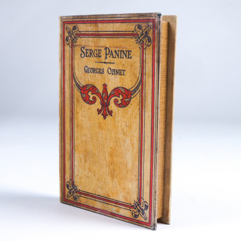 Buchhülle 'Serge Panine', T 3 cm, B 14 cm, H 21 cm von fischer's lagerhaus
