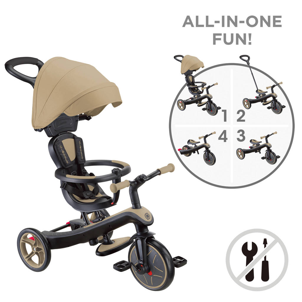 New Trike Explorer 4 in 1 Sand