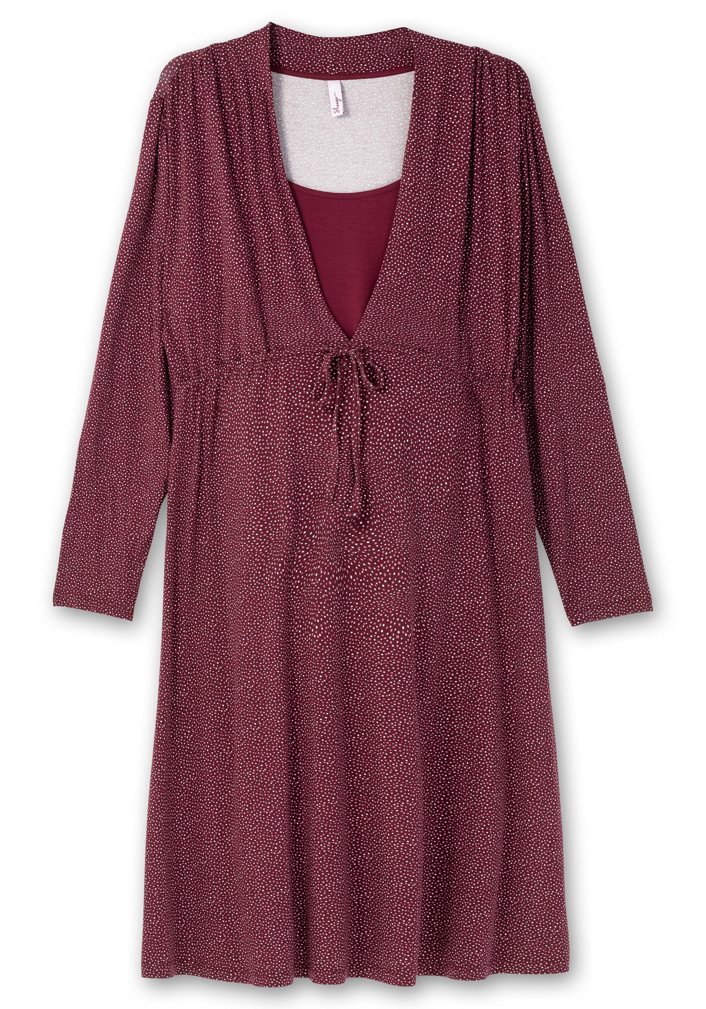 Stillkleid aus Jersey, mit Minimalprint
