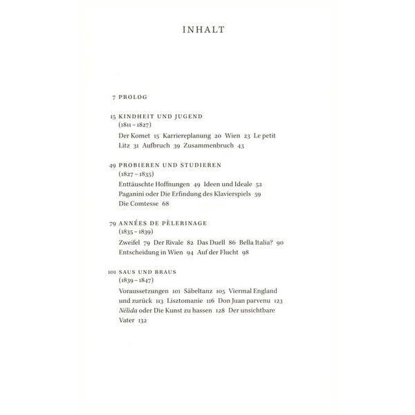 Pantheon Verlag Liszt Biographie