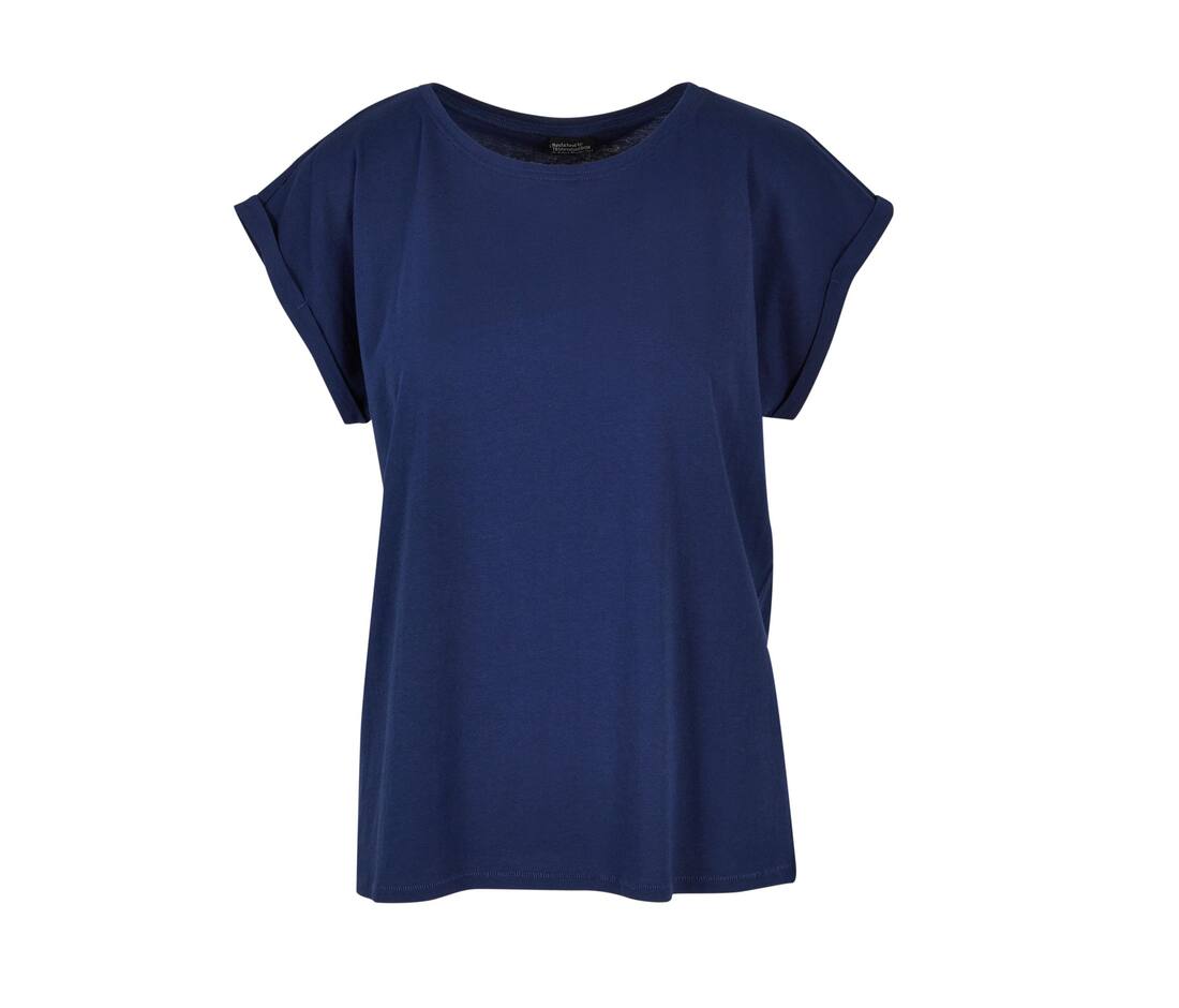 BUILD YOUR BRAND BY021 - T-shirt Femme Élégance Coton Léger