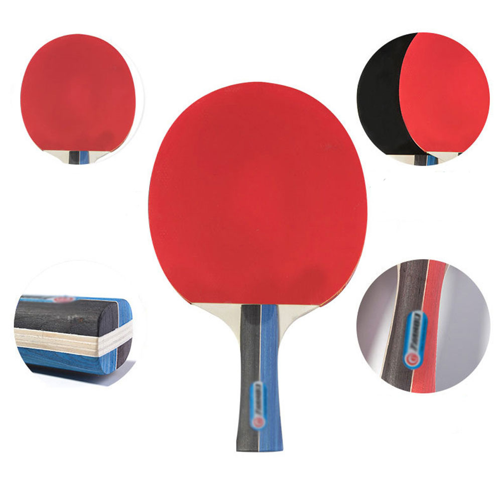 (11-tlg. Set) Tischtennis Kit Ping Pong Spiel Schläger / Netz / Bälle   Transporttasche