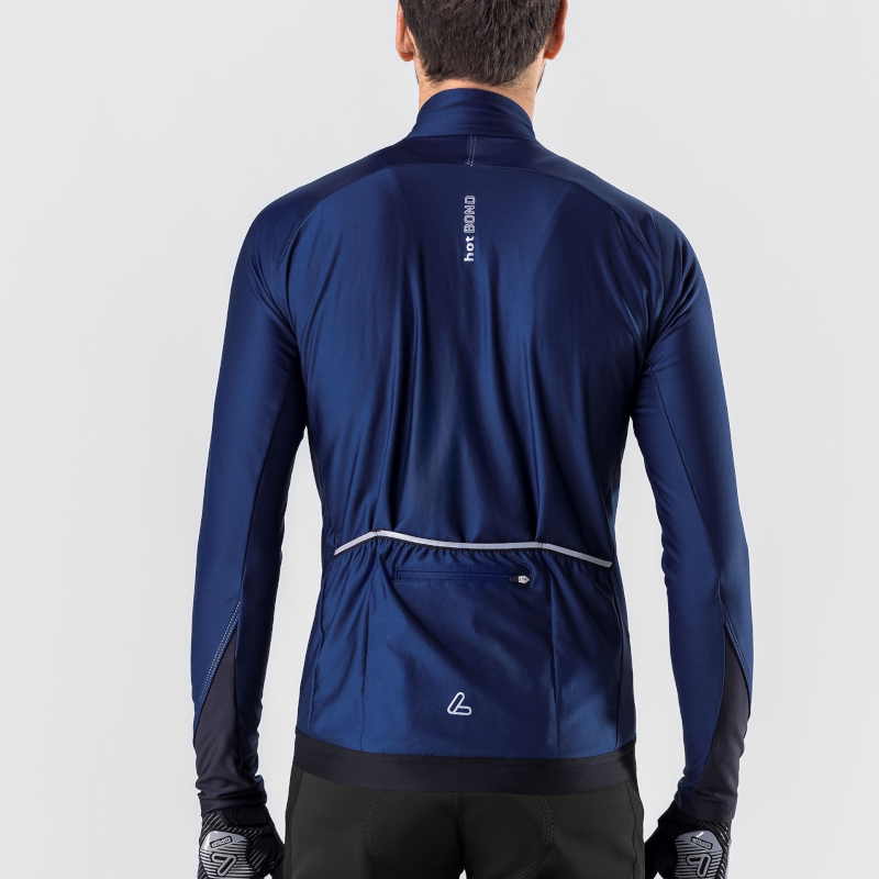 Loeffler Conflux donkerblauw heren wielrenshirt