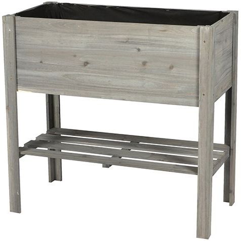 Houten Kweekbak - Moestuin Kruidentafel op Poten - 81x40x78 cm