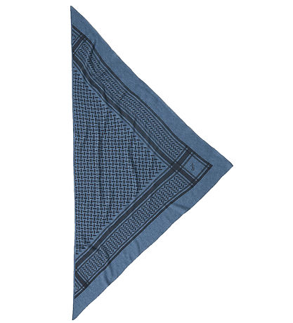 Lala Berlin Schal - 162x85 - Dreieck Trinity - Vela/Antracit