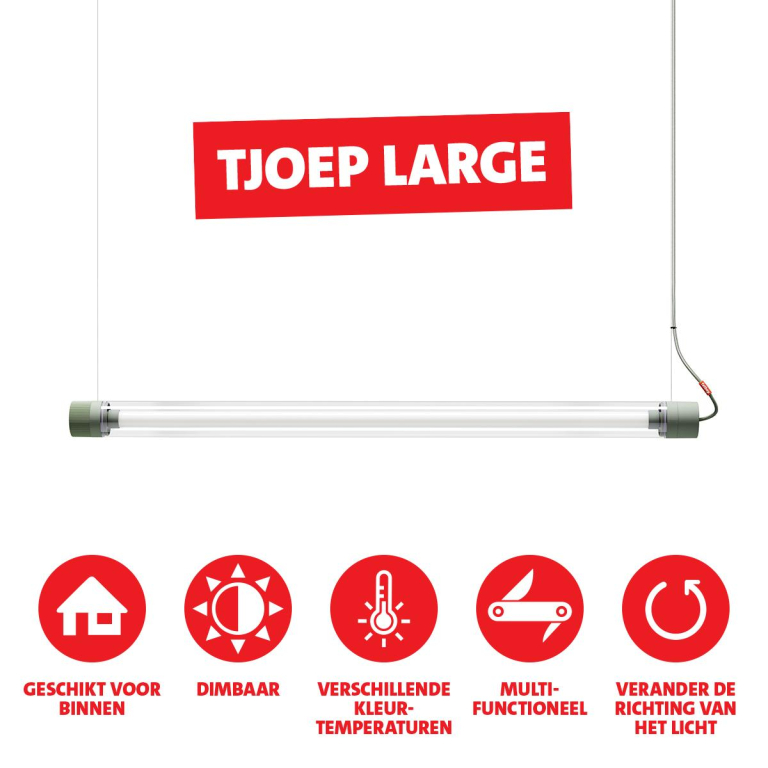 Fatboy Tjoep large hanglamp LED green envy