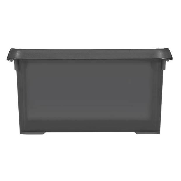 Curver Handy+ Recycled Opbergbox - 15L - Zwart