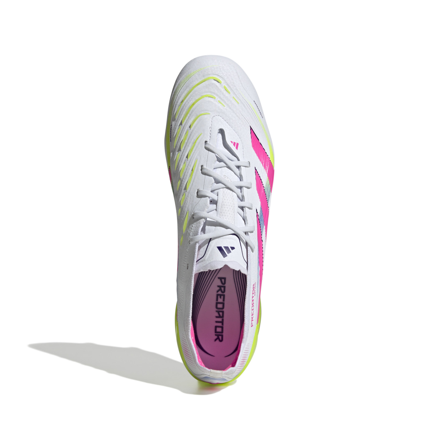 Adidas Predator Elite Gras Voetbalschoenen (FG) Wit Roze Neongeel