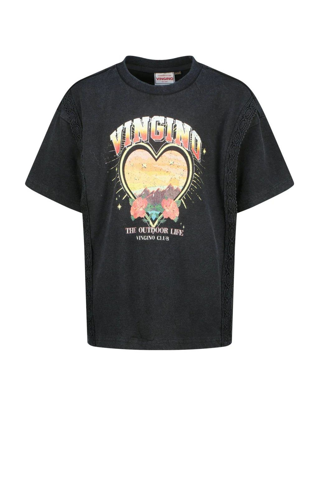 Vingino T-shirt zwart