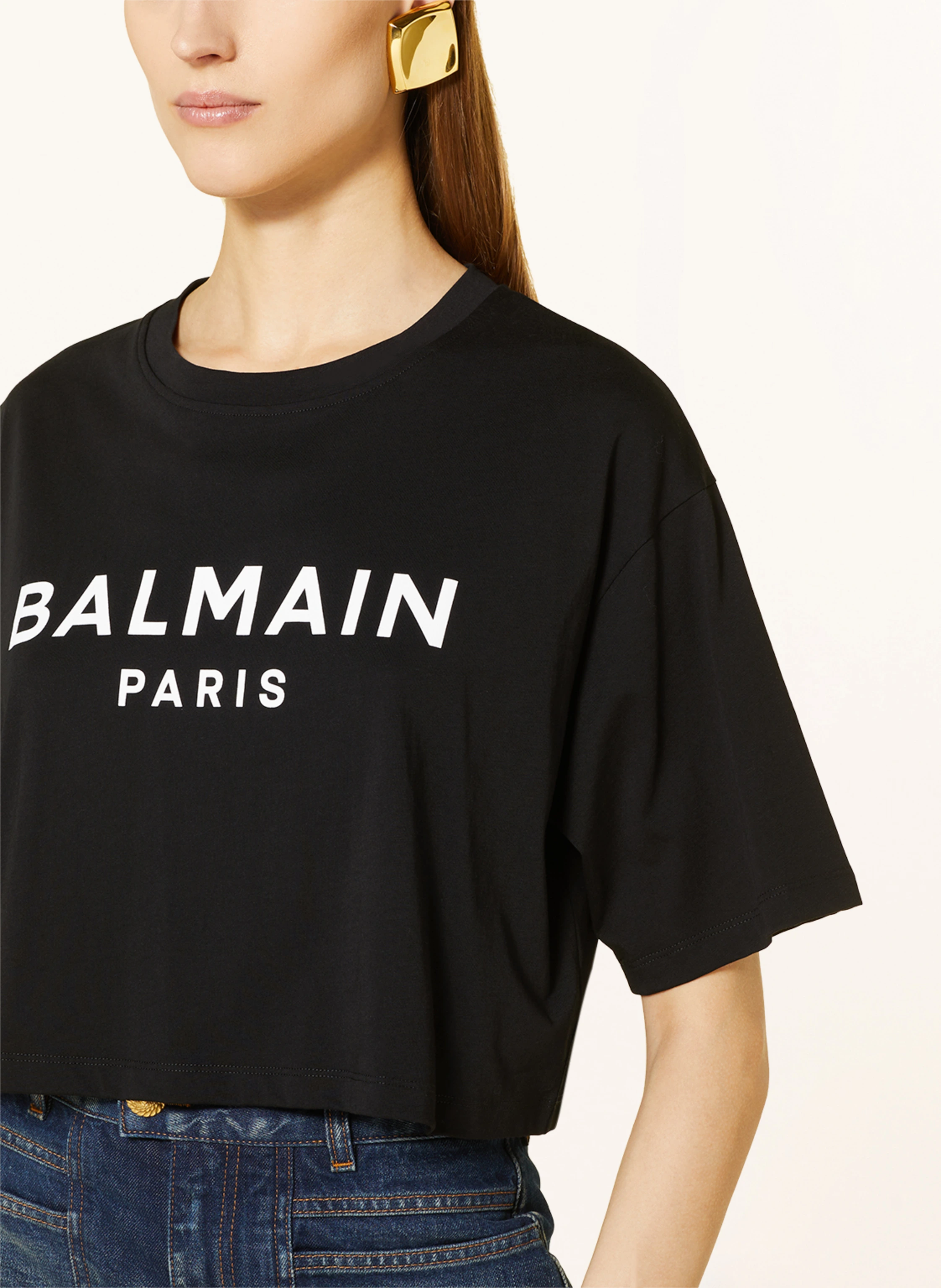 BALMAIN Cropped-Shirt