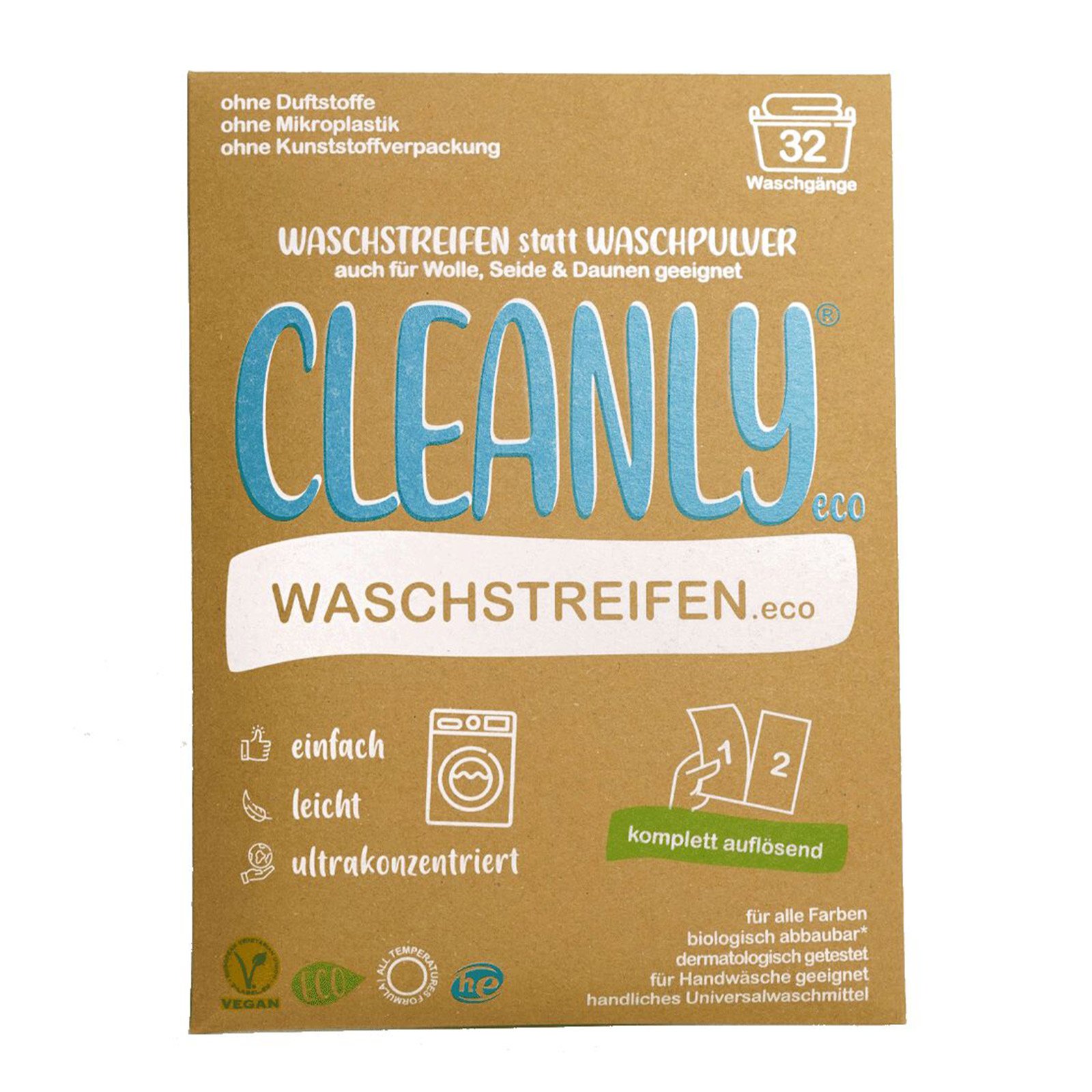 Cleanly Waschstreifen Universal und Color