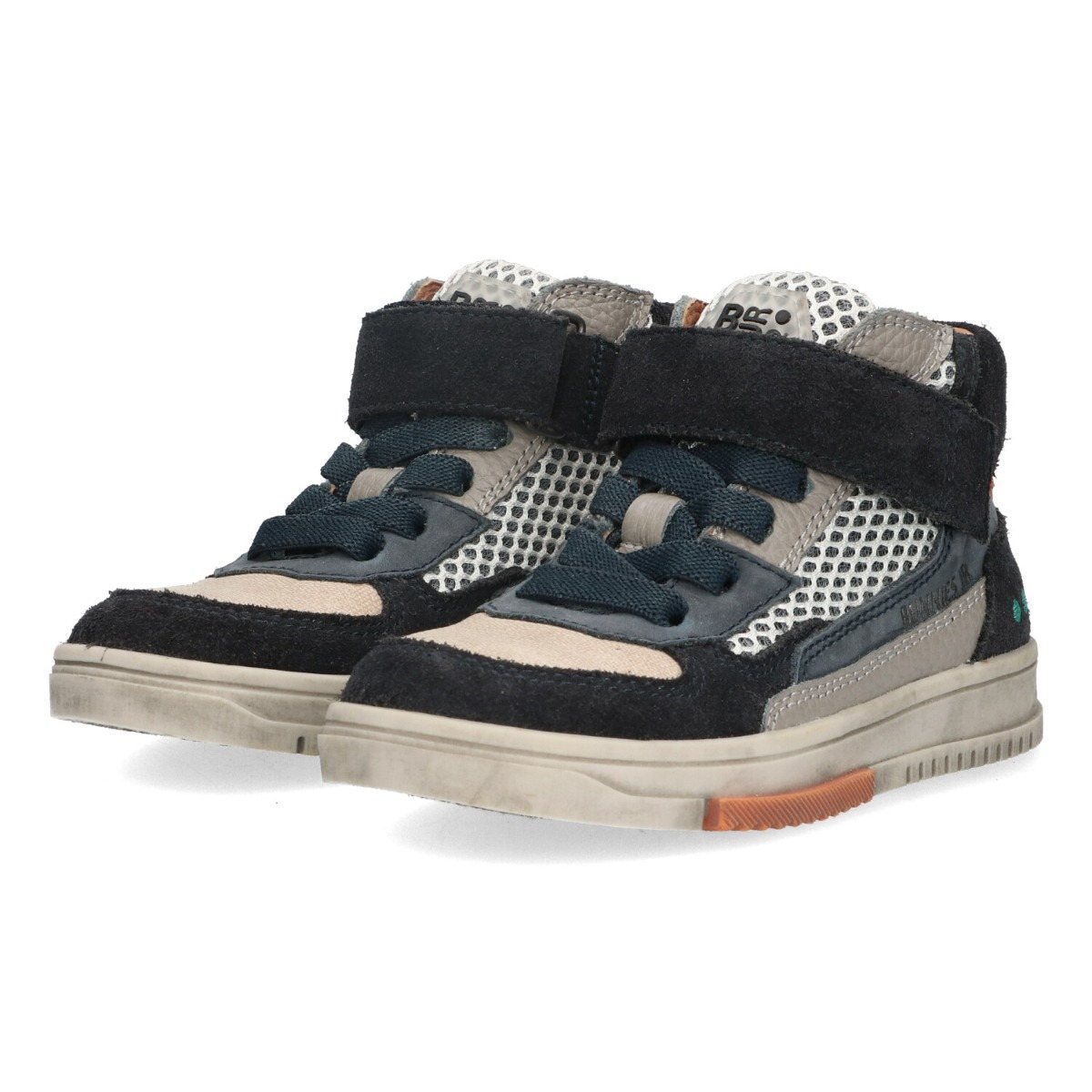 Morris Mieters - Hoge Sneakers Bunnies Blauw