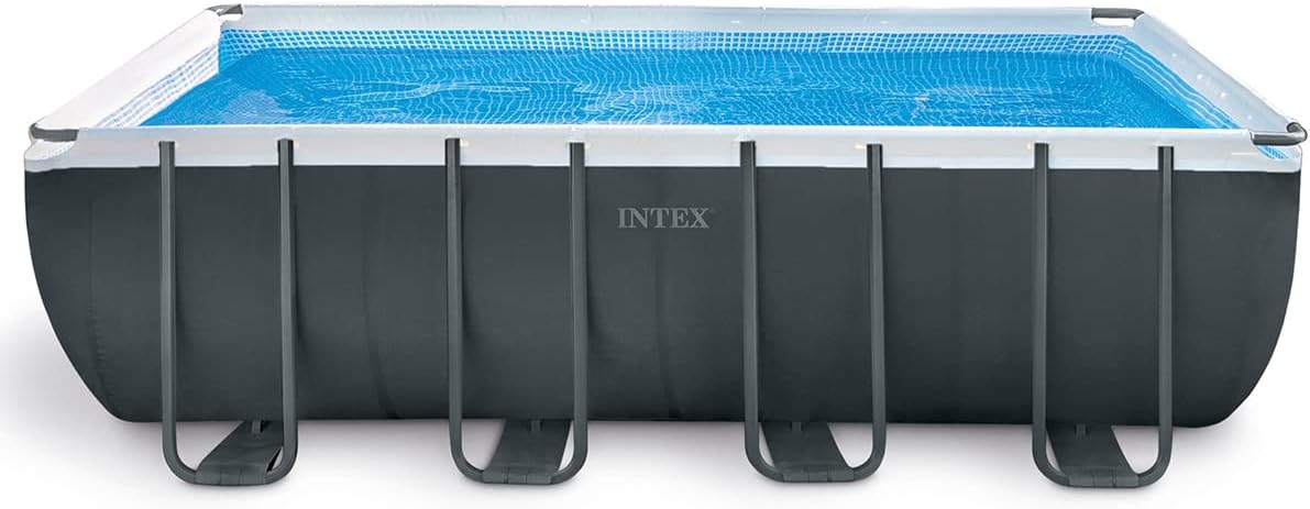 Intex Schwimmbadrahmen-Set Ultra Quadra, 549 x 274 x 132 cm, XTR 26356