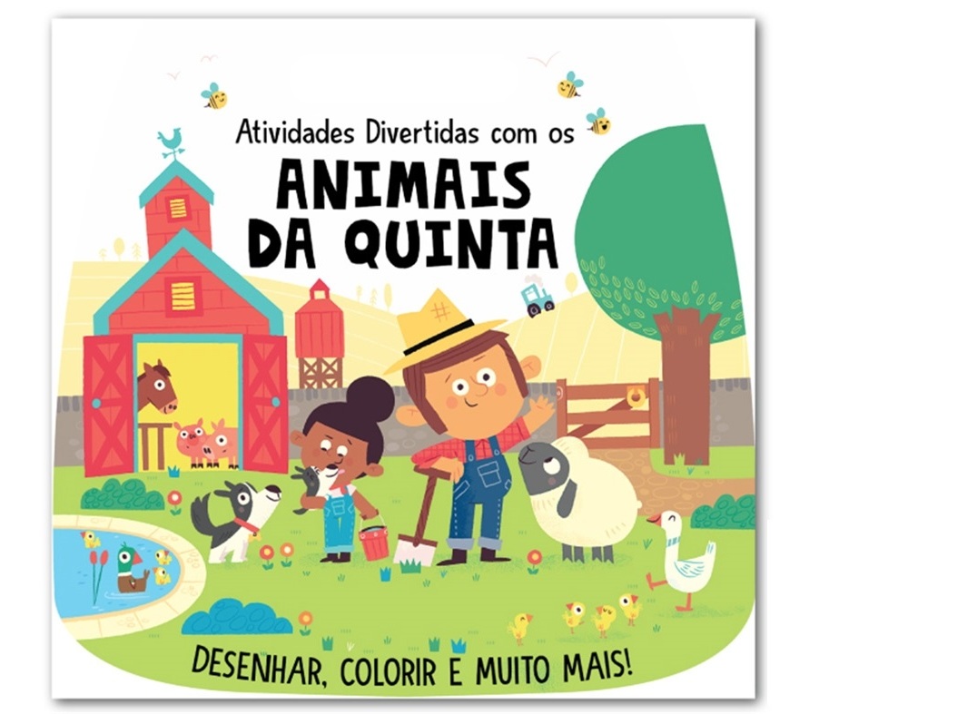 LIVRO ATIVIDADES DIVERTIDAS COM OS ANIMAIS DA QUINTA