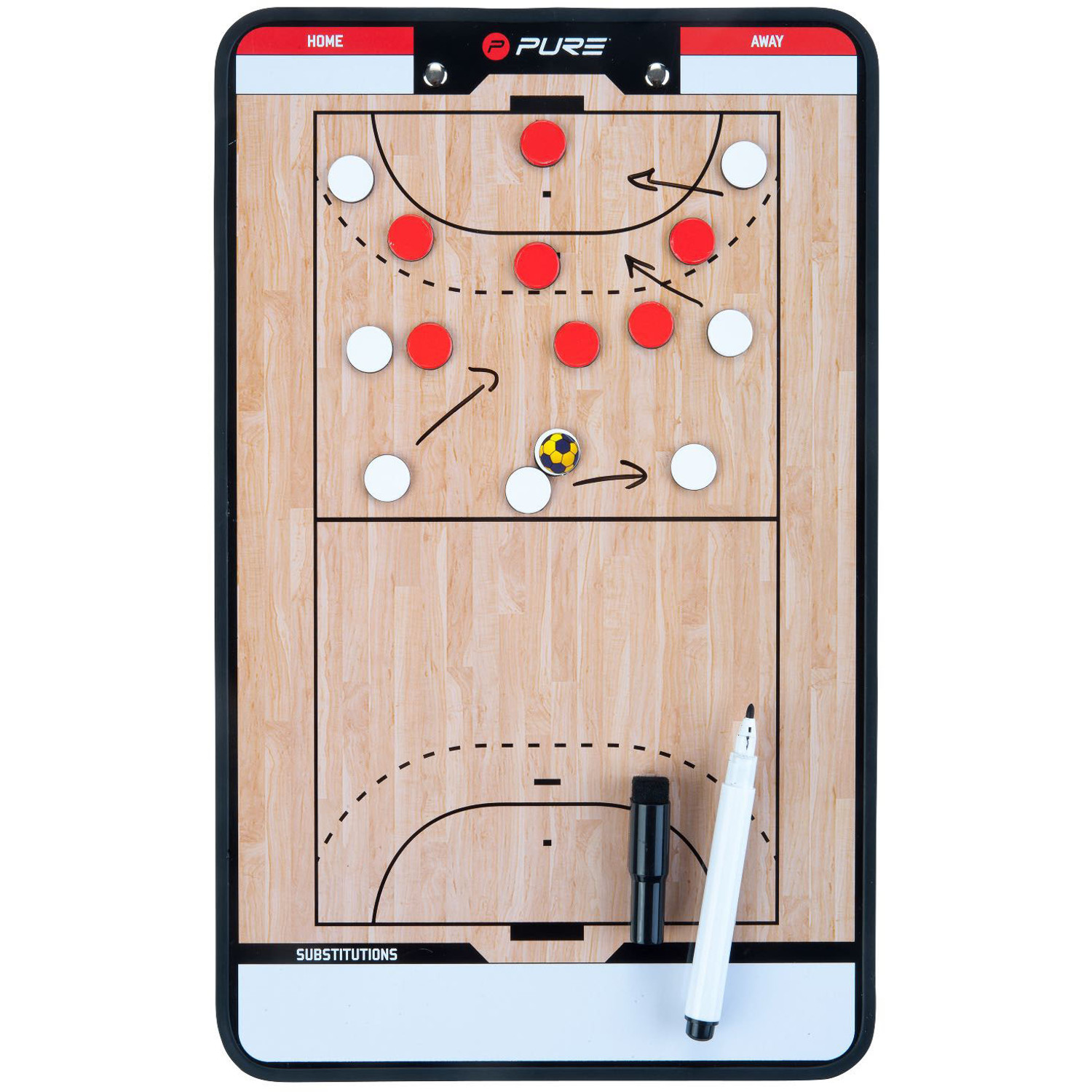 Pure2Improve Coachboard Handbal