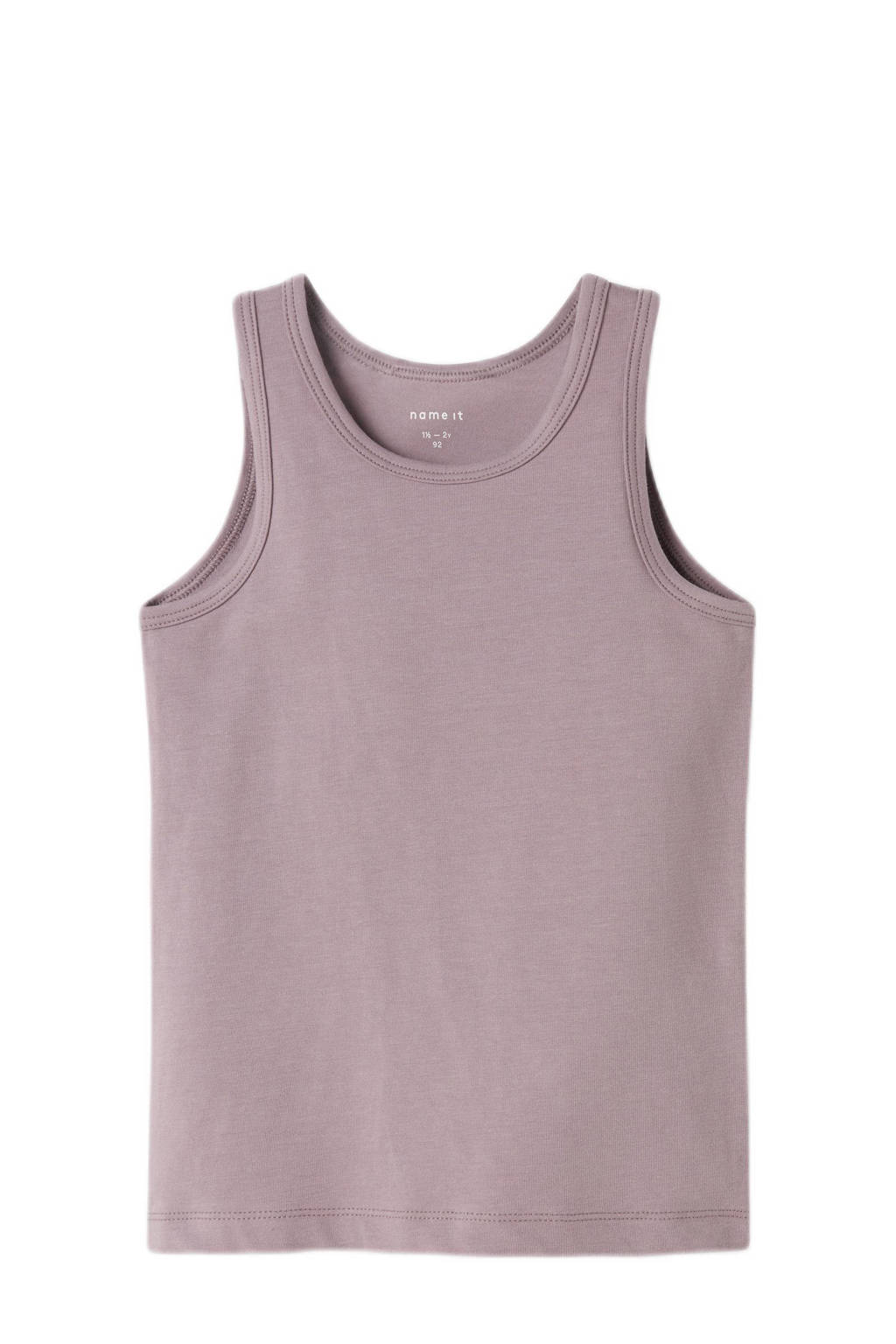 hemd met strikjes dessin - set van 2roze/mauve