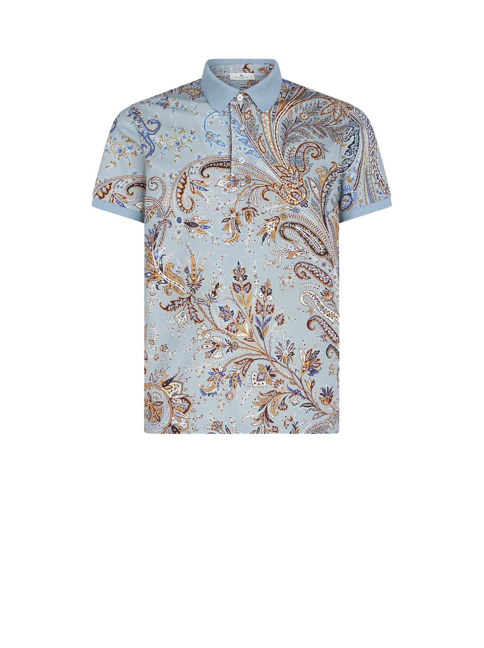 Etro| Herren Poloshirt mit Paisleymuster Regular Fit