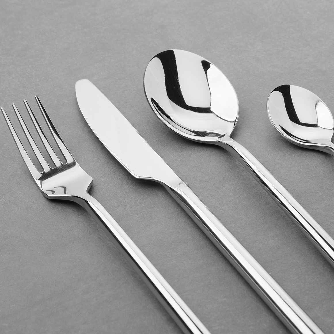My Home Besteckset für 4 Personen silber