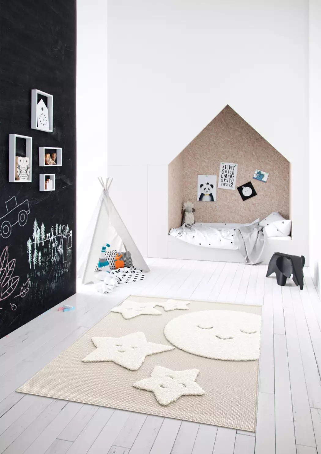 Kinderteppich Moonlight 120 x 170 cm