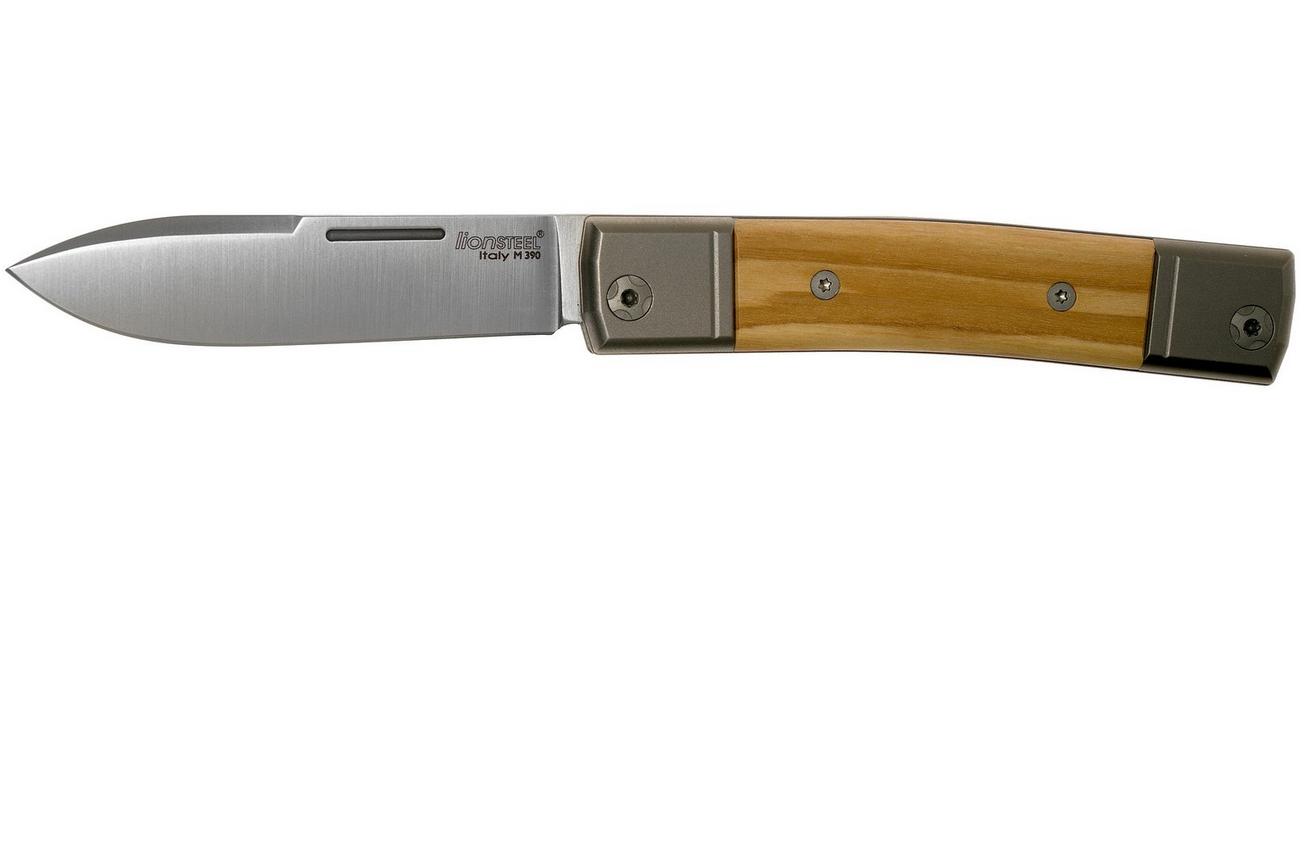 LionSteel BestMan BM2 UL Olive slipjoint zakmes