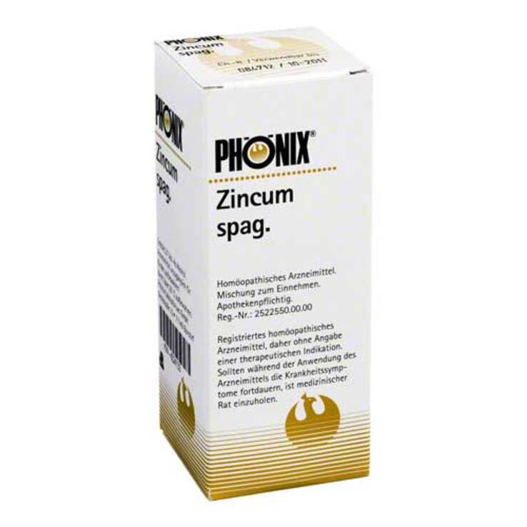 Phönix Zincum spag. Tropfen, 100 ml