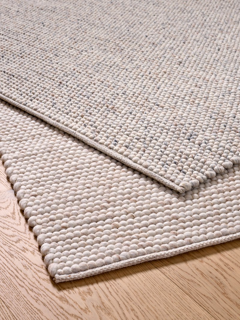 Kent gulvteppe 160x230 160x230cm gråmix 70%ull/30% bomull