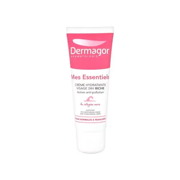 Creme facial hidratante Dermagor 24h Rich, 40ml