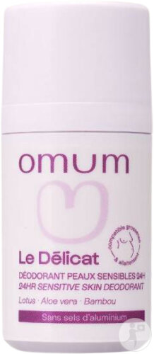 Omum Le Délicat Déodorant Peaux Sensibles 24H Bio Roll-On 50ml