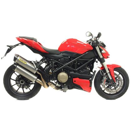 Silencieux Arrow Titane Race-tech embout carbone