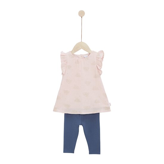 Mon Petit Nuage Ensemble 2 pièces   Nuage rose        de               P'tit bisou