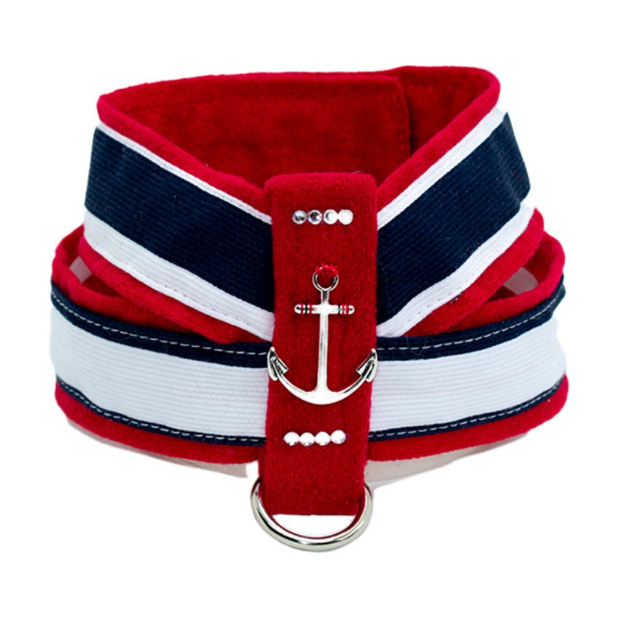 Coleira para cães Ideal Pets Nautica Ella vermelha