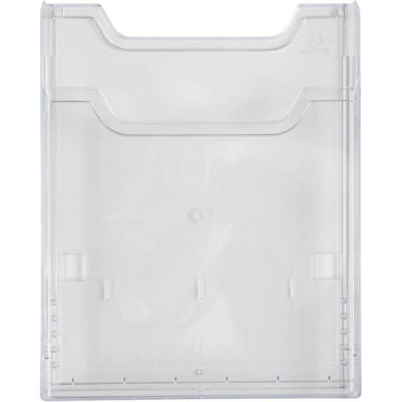Distributeur de prospectus vertical A4 - Cristal