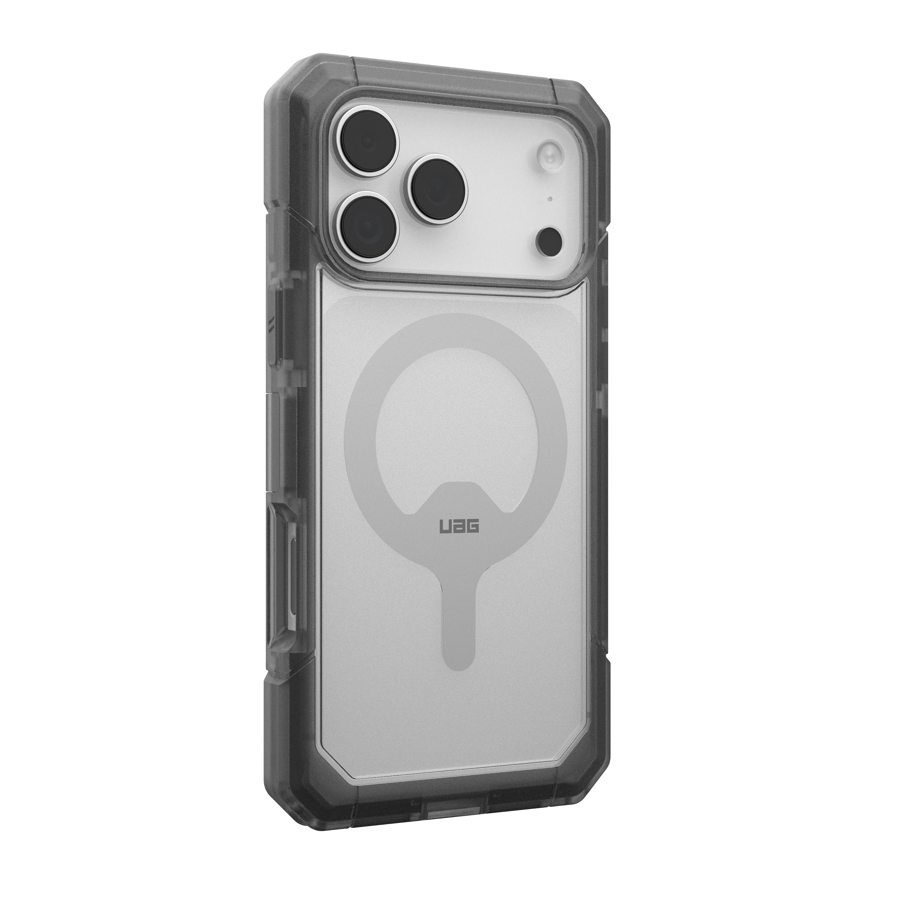 iPhone 17 Pro Max MagSafe Schutzhülle Trooper (114522114G31) - Ash (Transparent / Schwarz)
