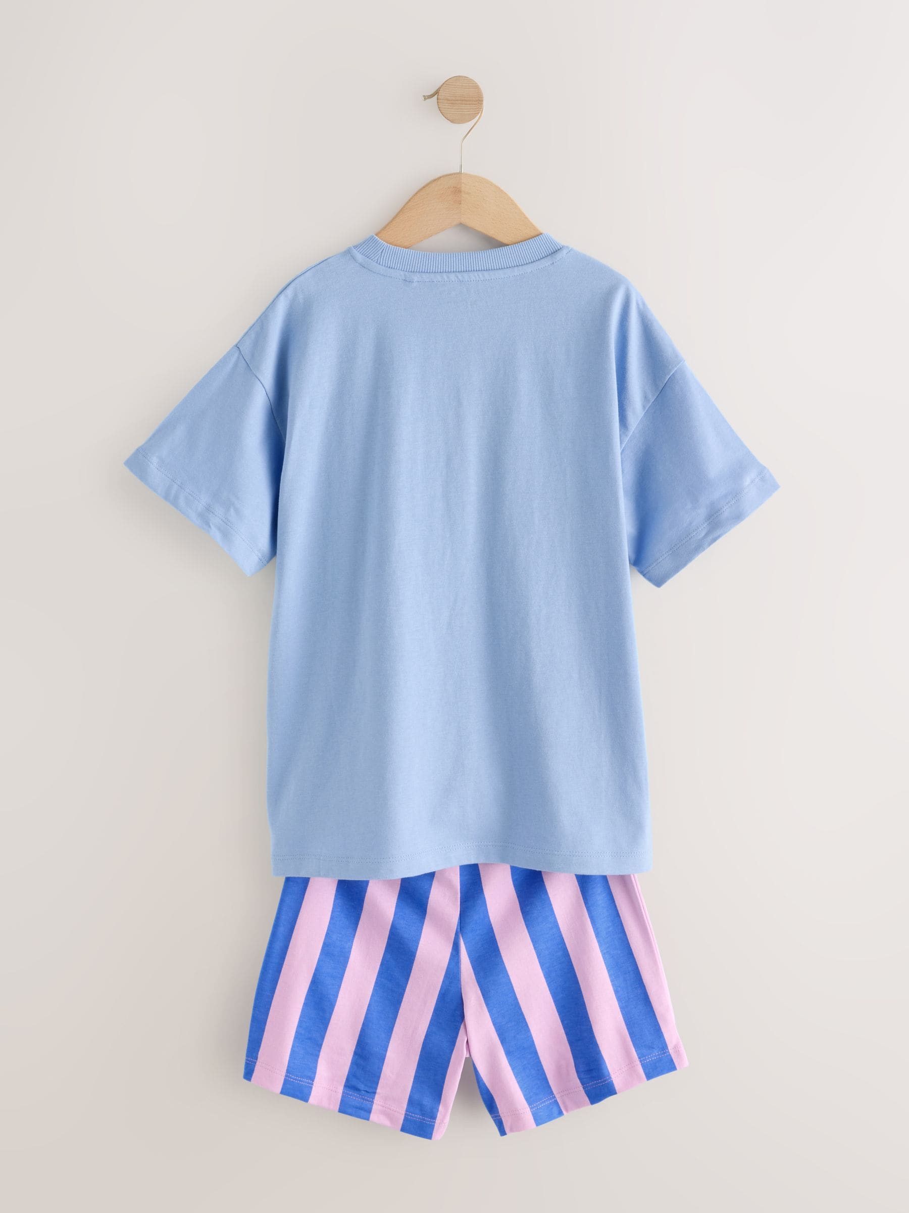 Blauw/Groen - Set van 3 pyjama's (3-16 jr)