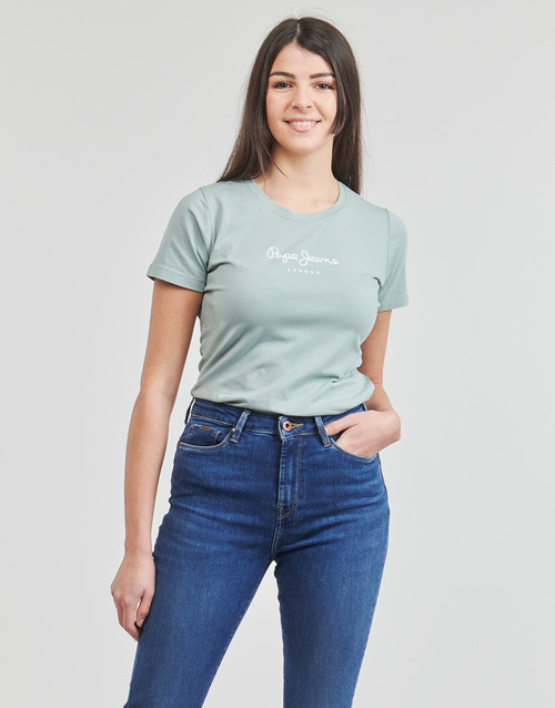 Pepe jeans - NEW VIRGINIA SS N - Vert