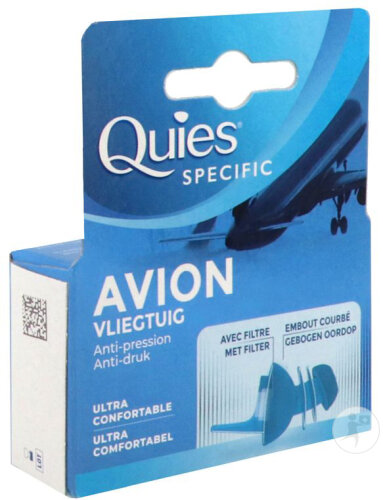 Quies Specific Protection Auditive Avion Adulte 1 Paire