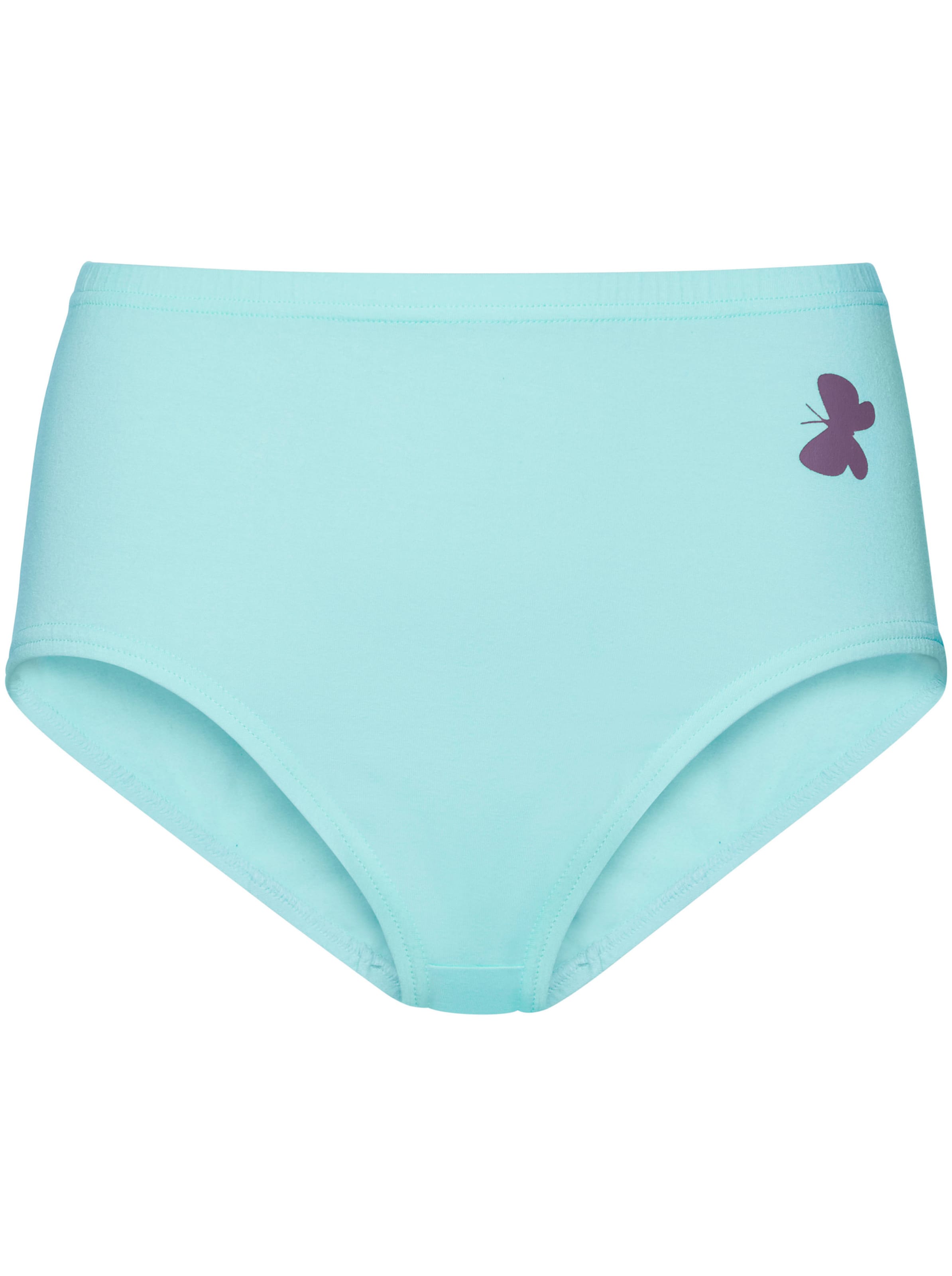 wäschepur Slip in rosé + bleu + mint
