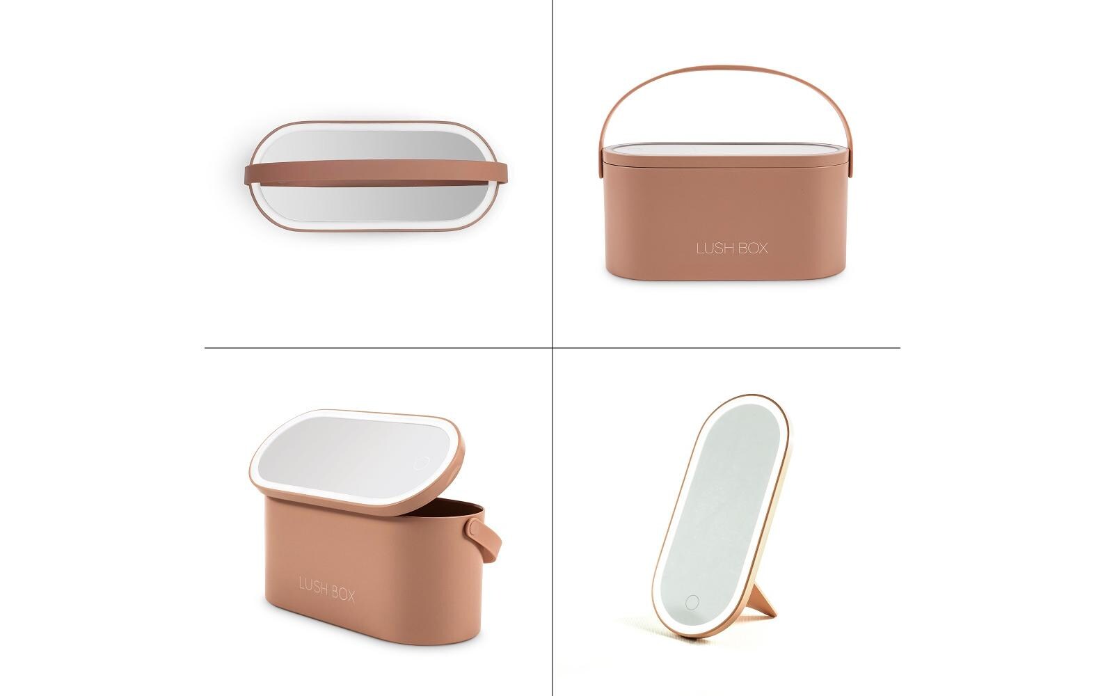Beauty Case Lush BoxSchminkspiegel mit Beautycase